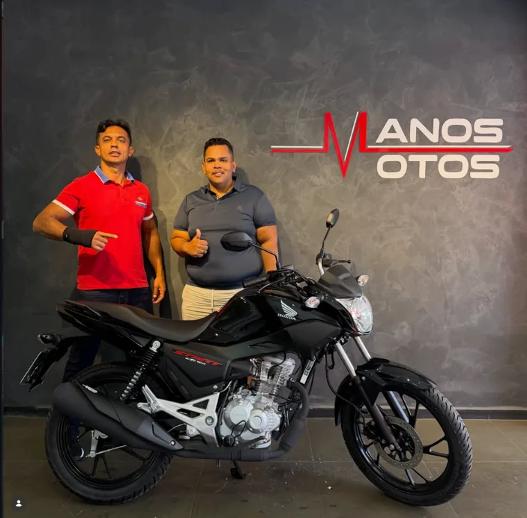 Entrega de Honda Start na Manos Motos